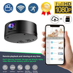 Wireless WIFI Camera  HD 1080p Wireless Mini Camera Night Vision Motion Sound Detector 170 Degrees Wide Angle Micro Baby Monitor