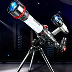 Children Monocular Telescope Astronomical Telescope Stargazing Monocular with Tripod Use for Science Experiment