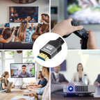 HDMI-compatible Cable HDMI 2.0 4K 60HZ HDMI Cable 6.6FT，18Gbps High Speed2.0 Braided Cord Compatible TV PS3/4 Projector 1m 2m 3m