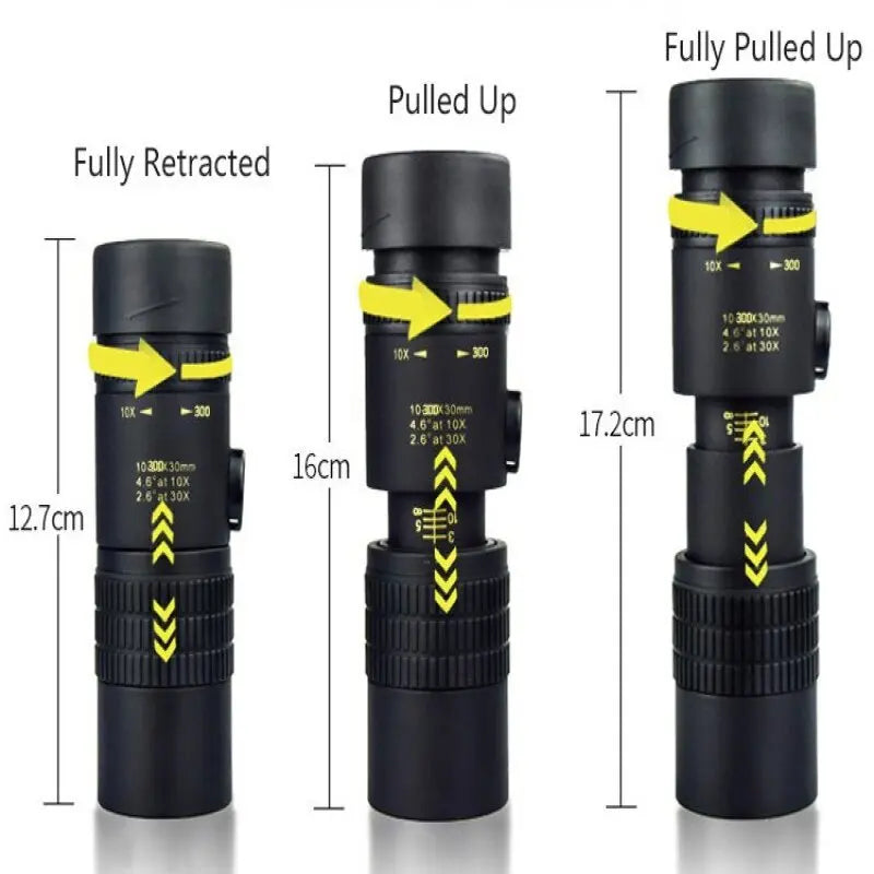 Monocular Telescopic Zoom HD Binoculars High Power Cell Phone Photo Monoculars