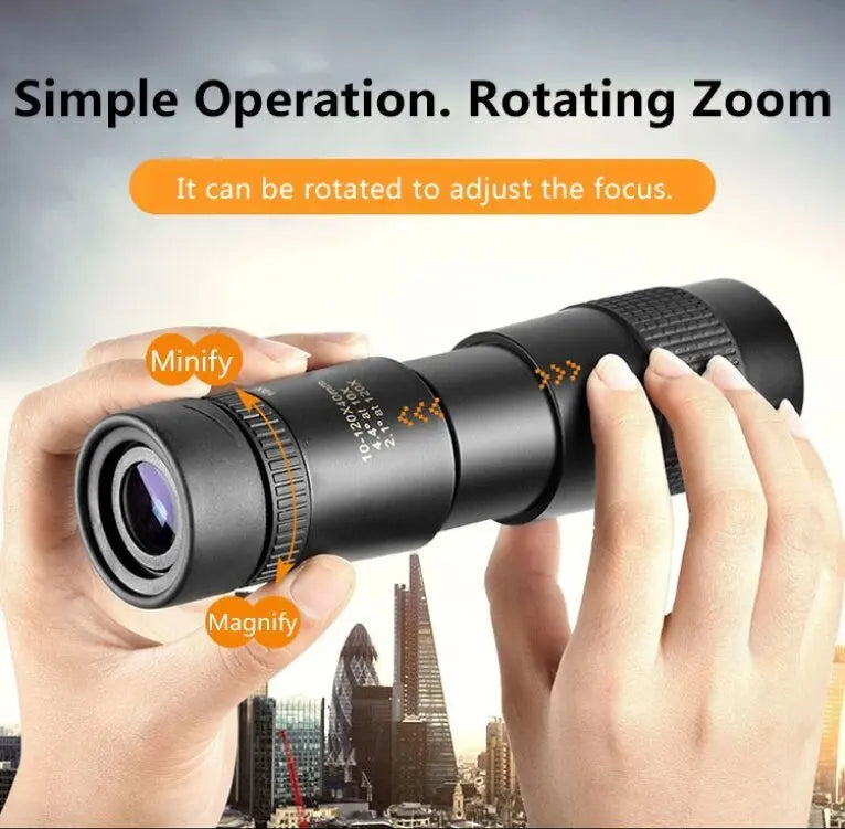 Monocular Telescopic Zoom HD Binoculars High Power Cell Phone Photo Monoculars