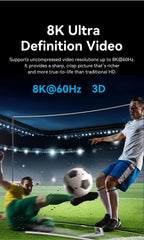 Vention HDMI 2.1 Splitter 8K 60Hz 4K120Hz Bi-Direction 2 in 1 out for TV Xiaomi Xbox PS4 5 HDMI-compatible Monitor HDMI Switcher