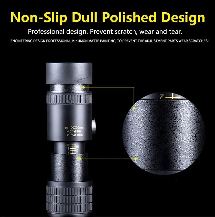 Monocular Telescopic Zoom HD Binoculars High Power Cell Phone Photo Monoculars