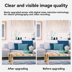 Wireless WIFI Camera  HD 1080p Wireless Mini Camera Night Vision Motion Sound Detector 170 Degrees Wide Angle Micro Baby Monitor