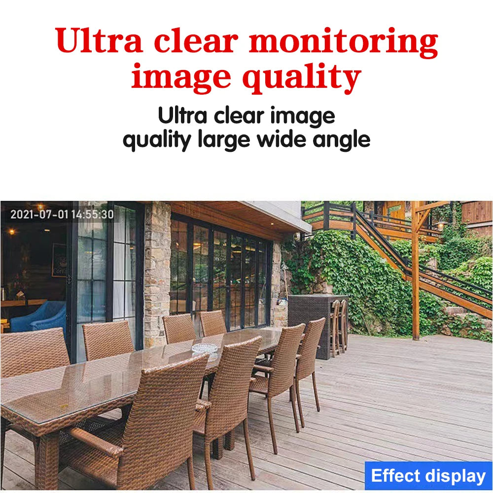 Wireless WIFI Camera  HD 1080p Wireless Mini Camera Night Vision Motion Sound Detector 170 Degrees Wide Angle Micro Baby Monitor