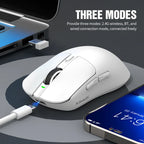 Lightweight Esports Gaming Mouse With Three-mode Wireless Bluetooth Charging And Rgb Luminous Base For Long-lasting Battery Life