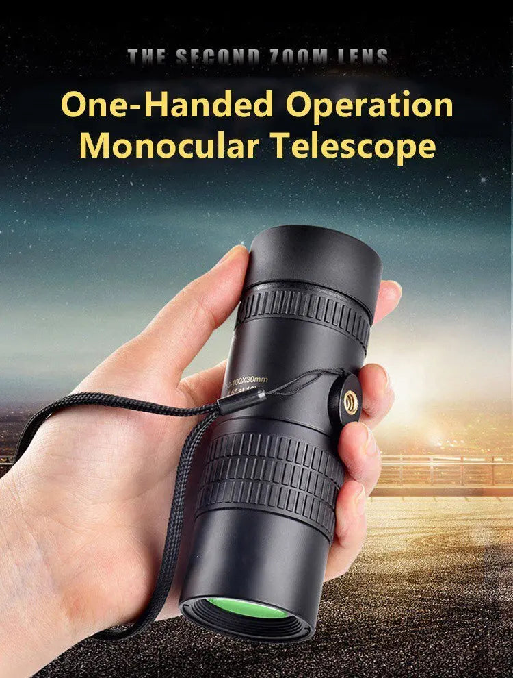 Monocular Telescopic Zoom HD Binoculars High Power Cell Phone Photo Monoculars