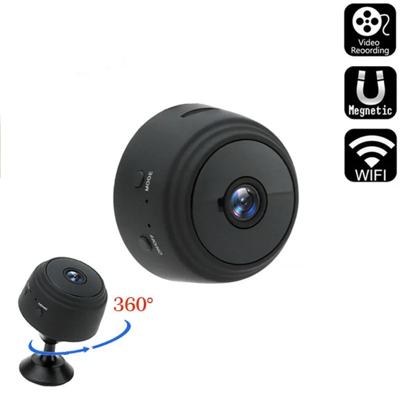 Camera Wireless Camera Wifi Camera Home HD Security Camera Outdoor Sports Camera Applicable for A Variety of Occasions Portable