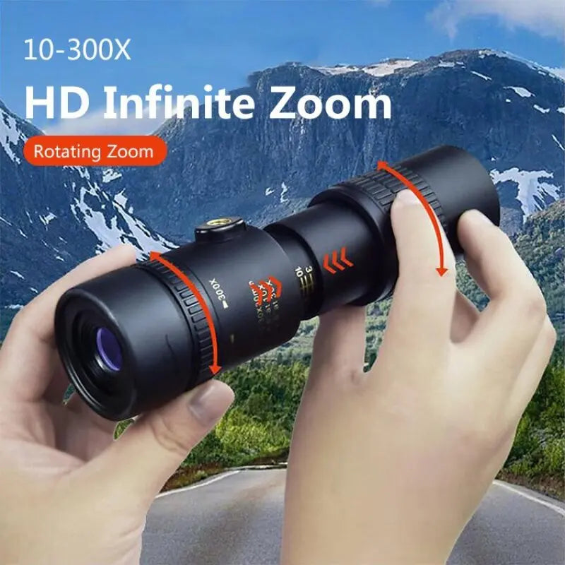 Monocular Telescopic Zoom HD Binoculars High Power Cell Phone Photo Monoculars