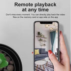 Wireless WIFI Camera  HD 1080p Wireless Mini Camera Night Vision Motion Sound Detector 170 Degrees Wide Angle Micro Baby Monitor